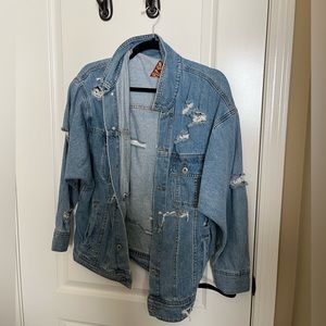 Ripped Jean jacket